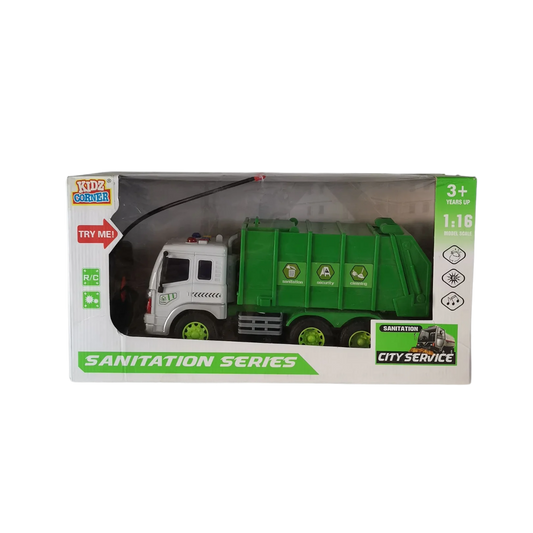 Remote Control Sanitation Truck Toy