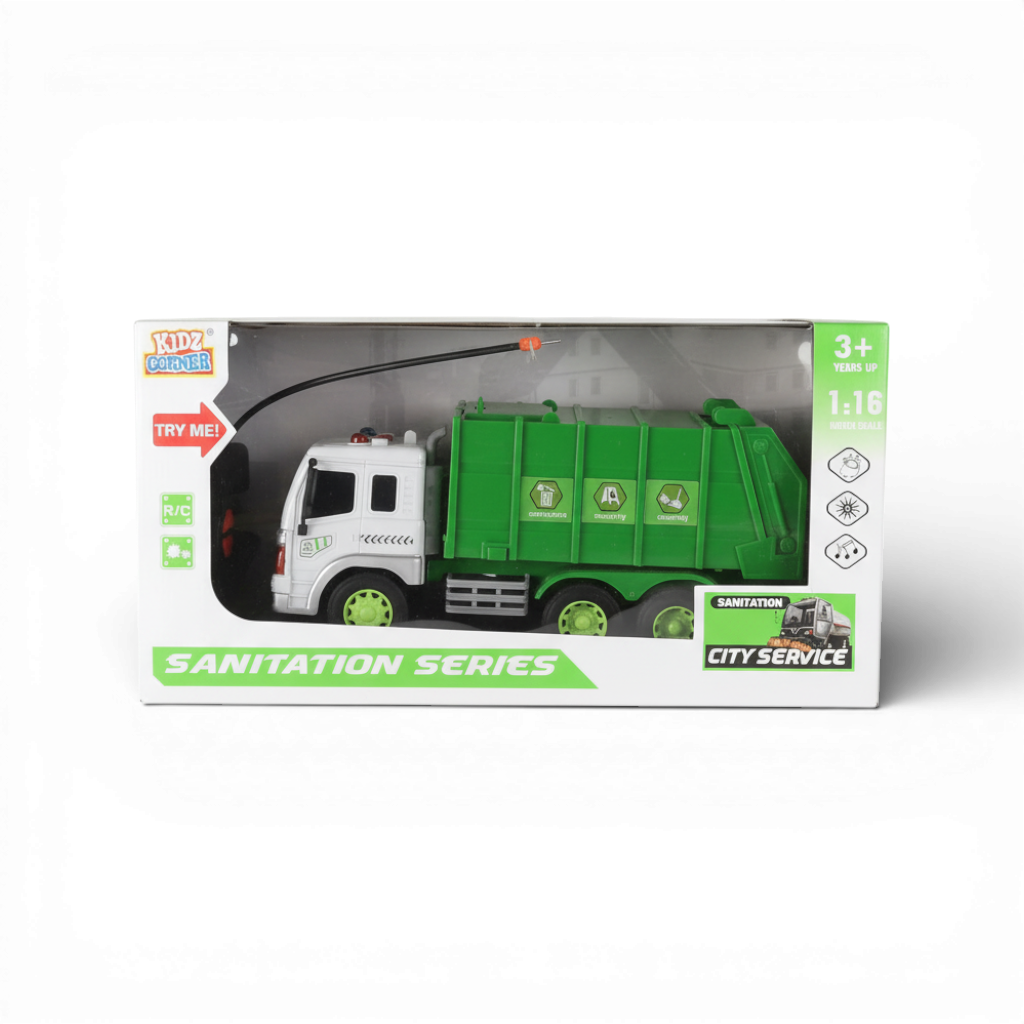 Remote Control Sanitation Truck Toy