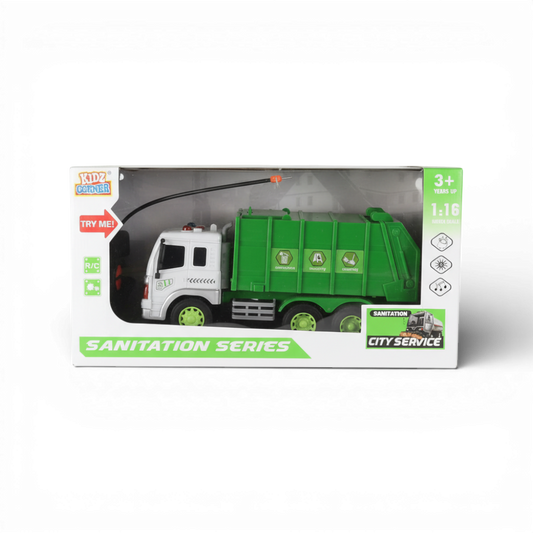 Remote Control Sanitation Truck Toy