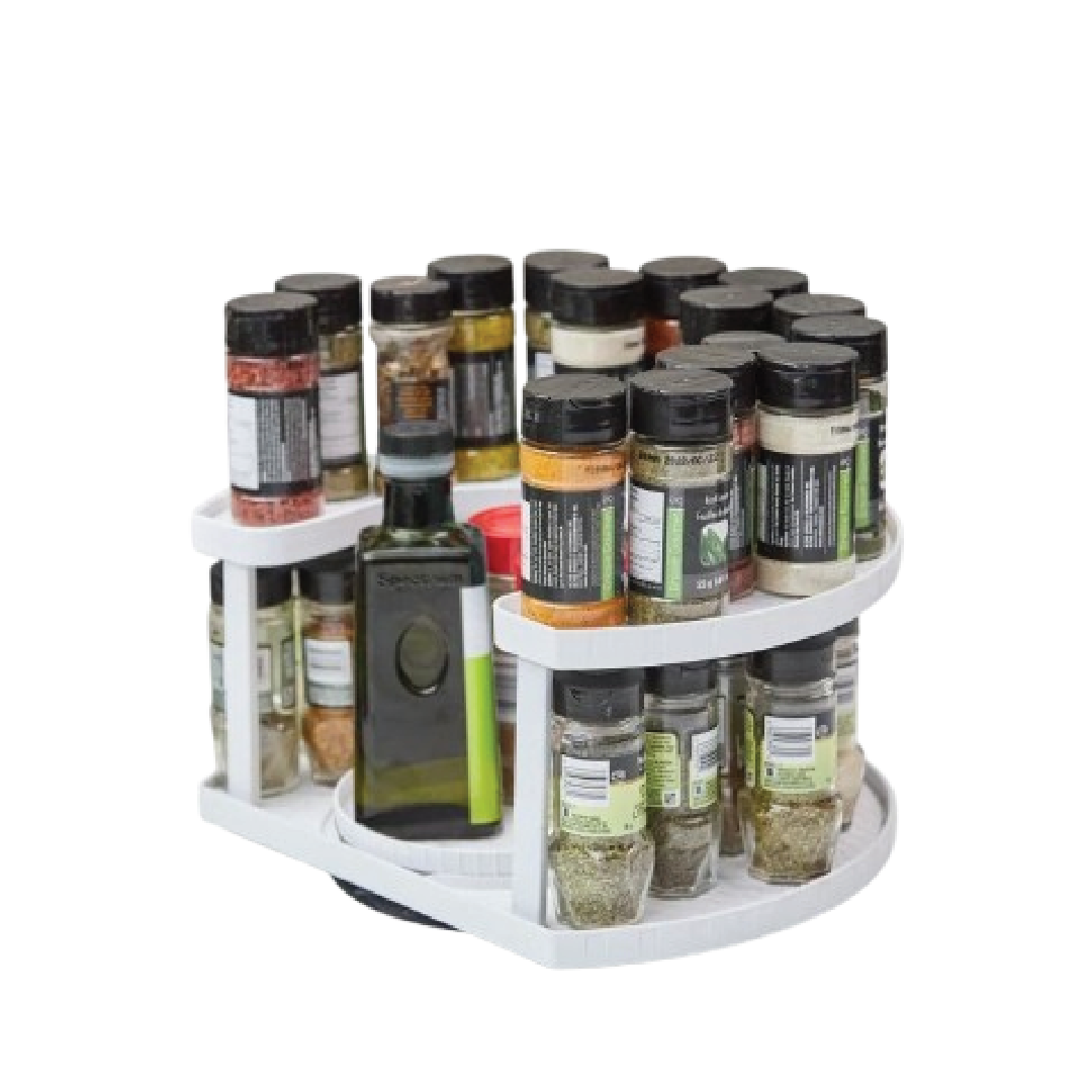 Rotating Spicy Rack Rotating Spice Rack - Up To 40 Slots – Baytak 3ena