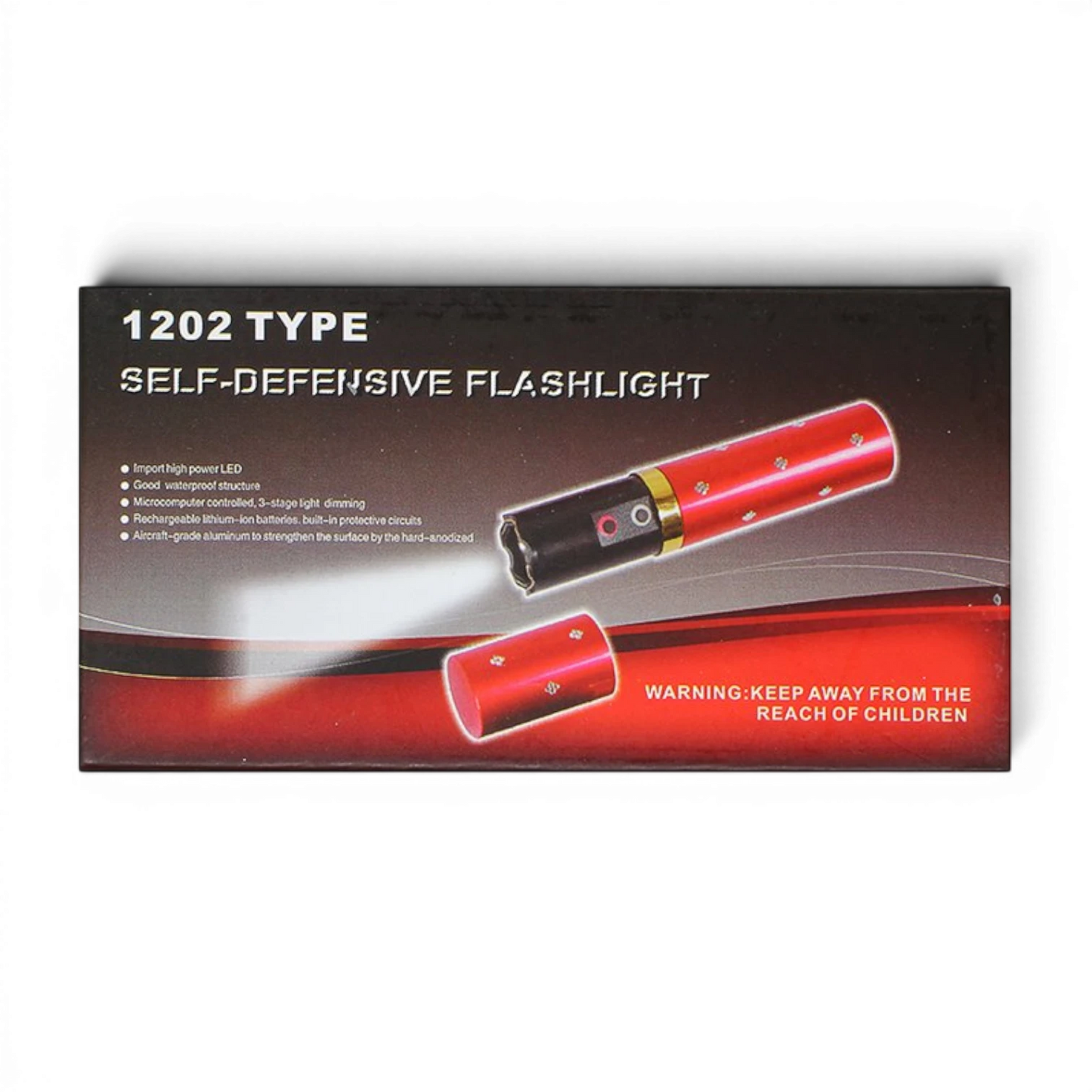 Self-Defensive Flashlight – Model 1202