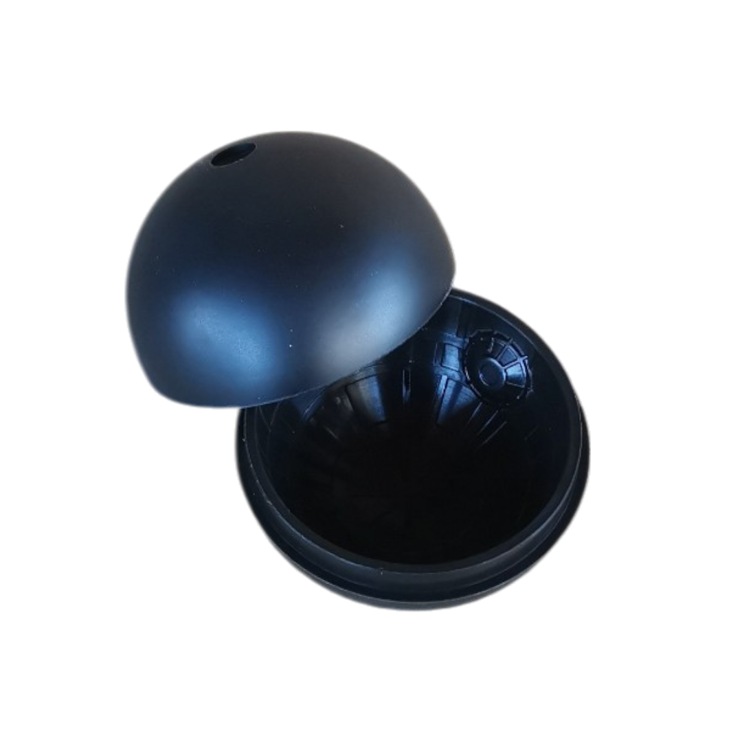 Sphere Silicone Ice Mold With Black Lid