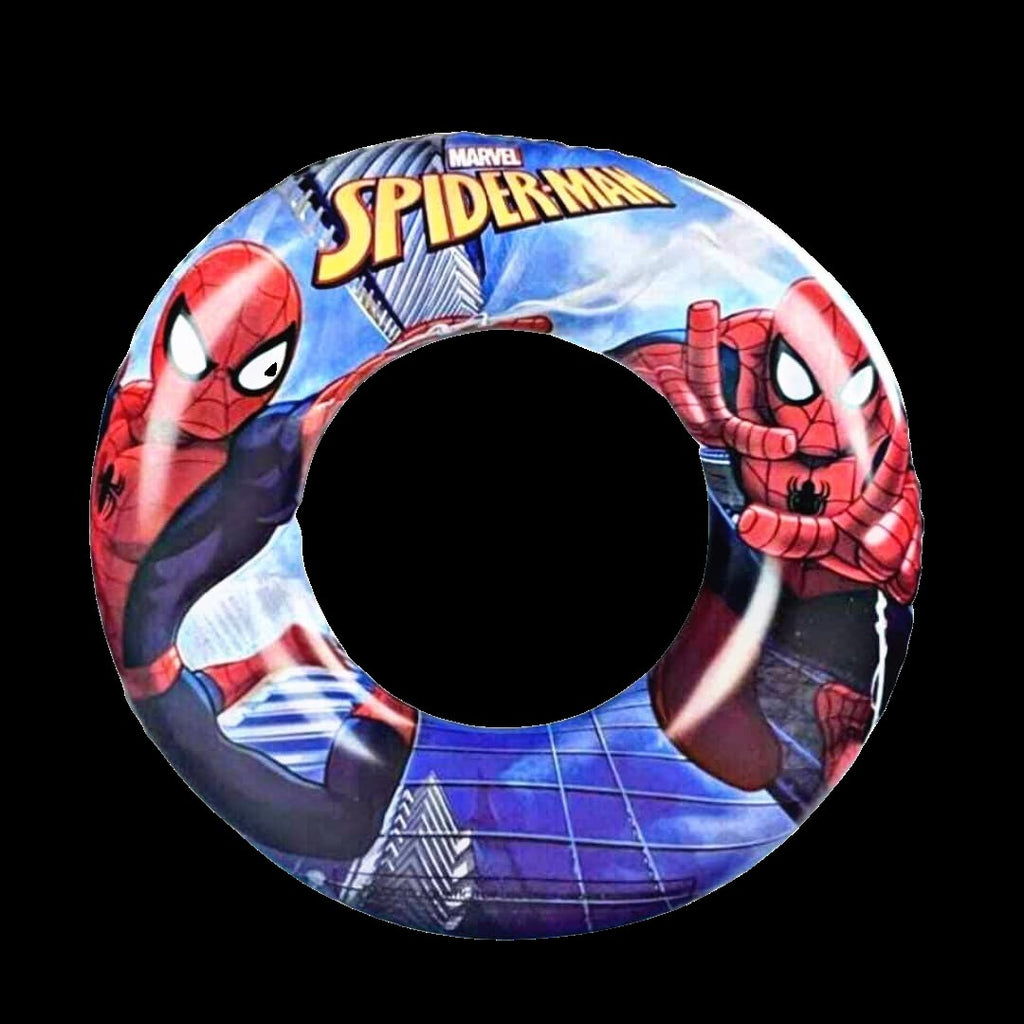 Marvel Spider-Man Inflatable Swim Ring – Kids Pool Float