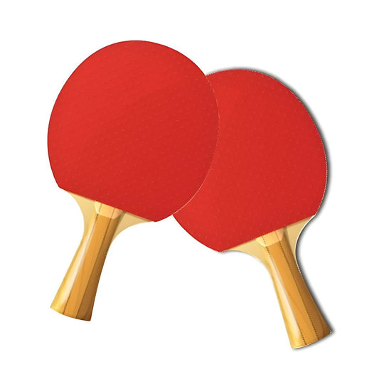 CX Professional Table Tennis Racket Set – 2 Bats + 3 Balls (Ping Pong Set)