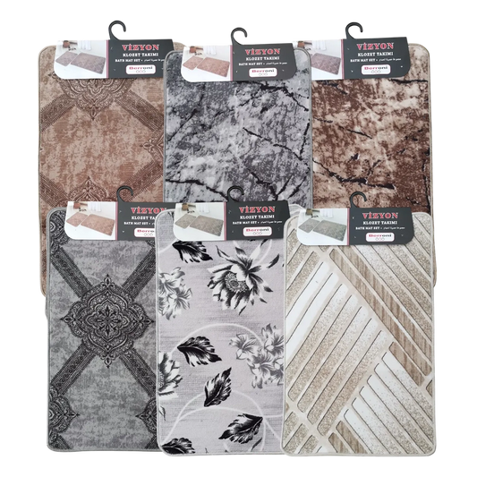 Vizyon Bath Mat Set