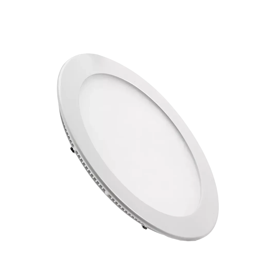 Wellmax Round 3 Colors LED Ceiling Panel Light Recessed High Performance - 12w