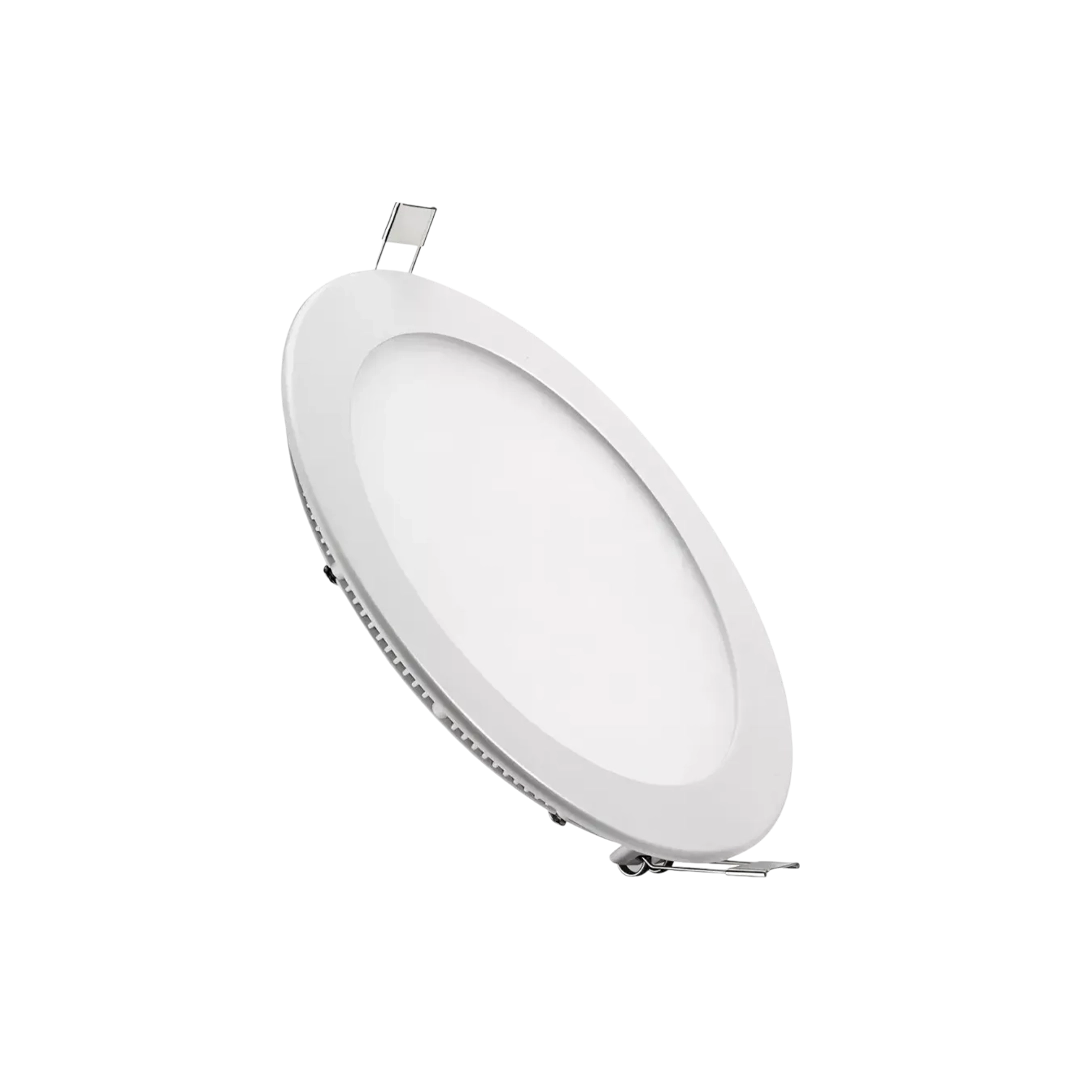 Wellmax Round LED Ceiling Panel Light Recessed High Performance - 3w