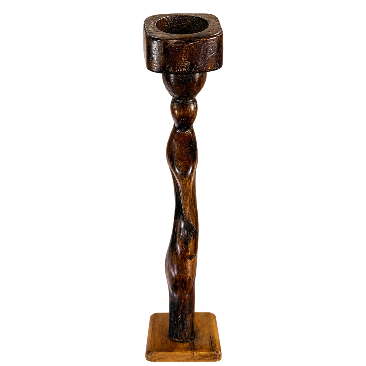 Wooden Candle Holder