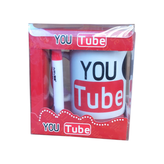 Youtube Mug With Pen