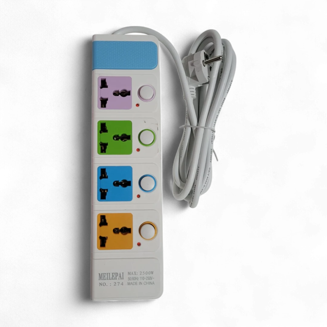 Meilepai Socket Extension - 4 Ports