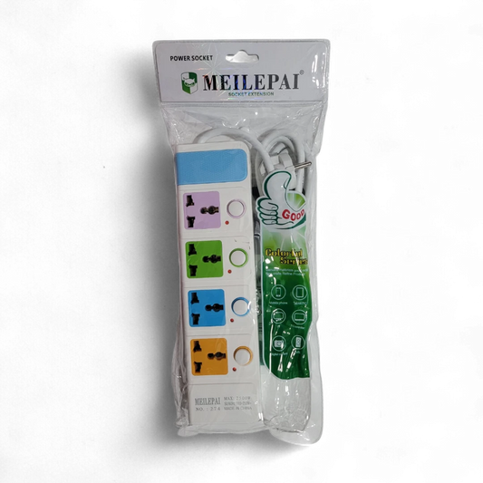 Meilepai Socket Extension - 4 Ports