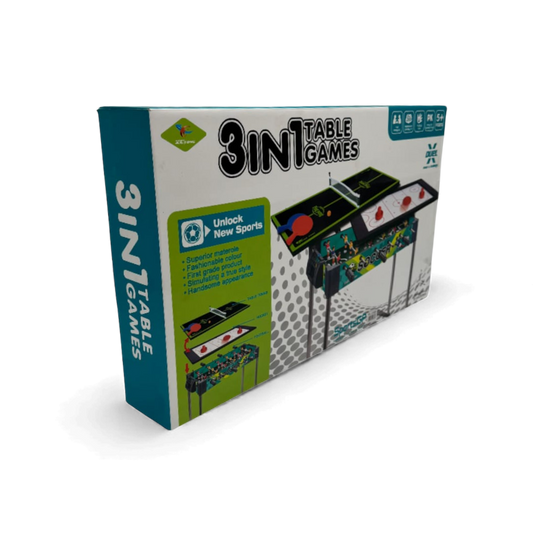 3-in-1 Table Games Set