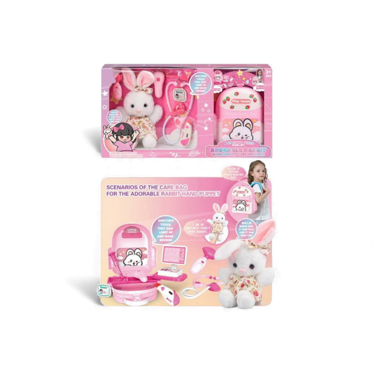 Rabbit Doctor Playset with Backpack