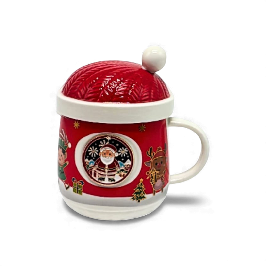 Christmas Mug with Lid