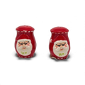 Santa Ceramic Salt And Pepper Shakers – Set of 2