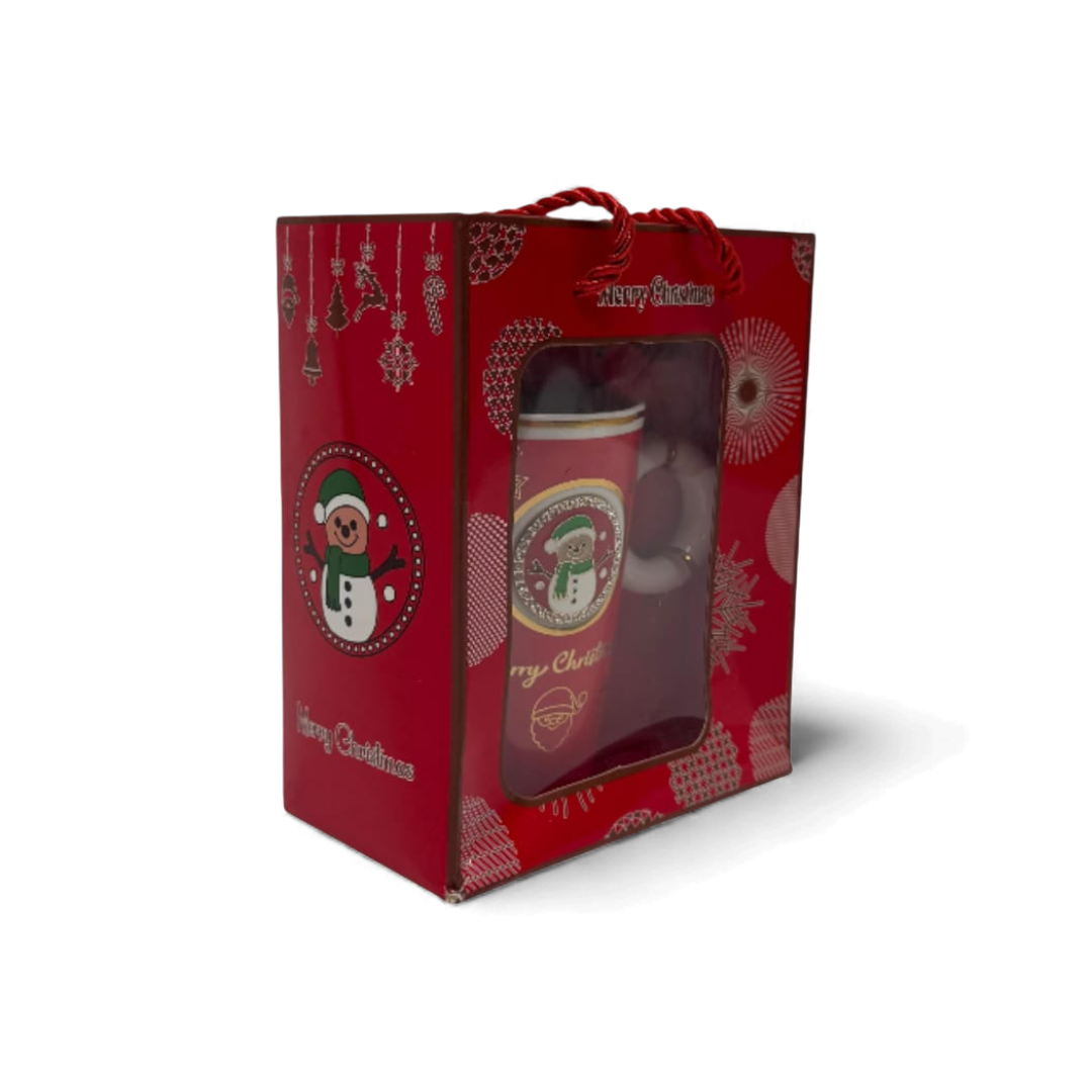 Christmas Mug Gift Set – Snowman Design