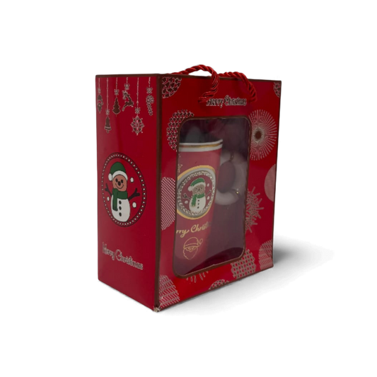 Christmas Mug Gift Set – Snowman Design