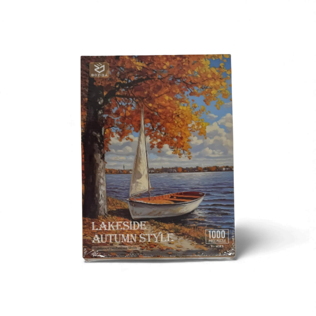Puzzle Lakeside Autumn Style – 1000 Pcs