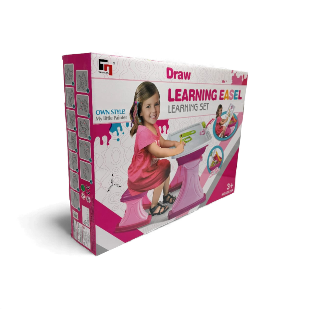 Kids Drawing And Learning Easel Set