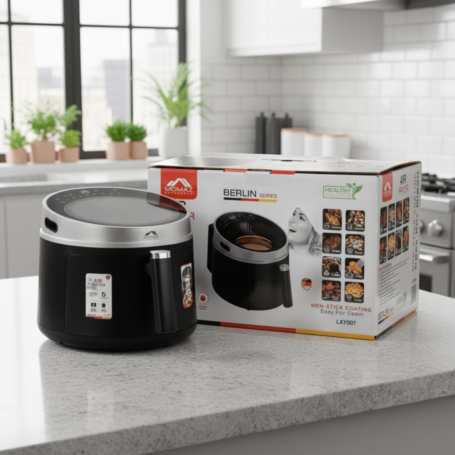 Momaz Berlin Series Air Fryer – 5 Liters