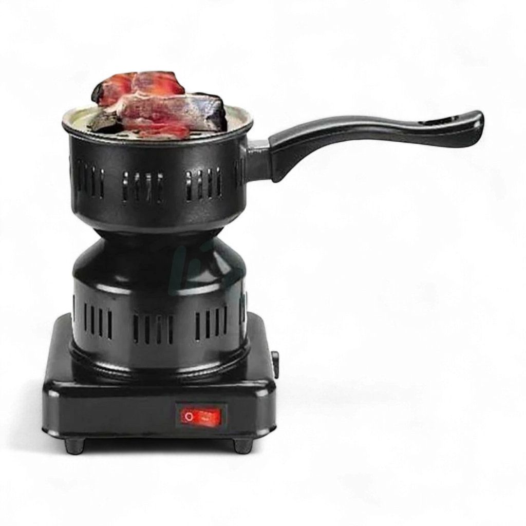 Electric Charcoal Burner - With Handle Pan