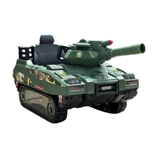 Electric Ride-On Tank Toy For Kids