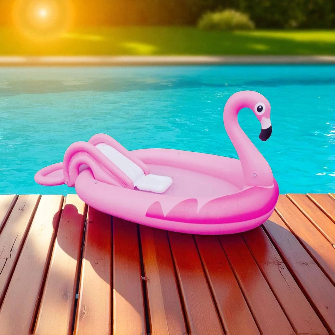 SunClub Flamingo Inflatable Play Pool - Pink