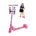 Star Princess Kids Folding Scooter - Pink