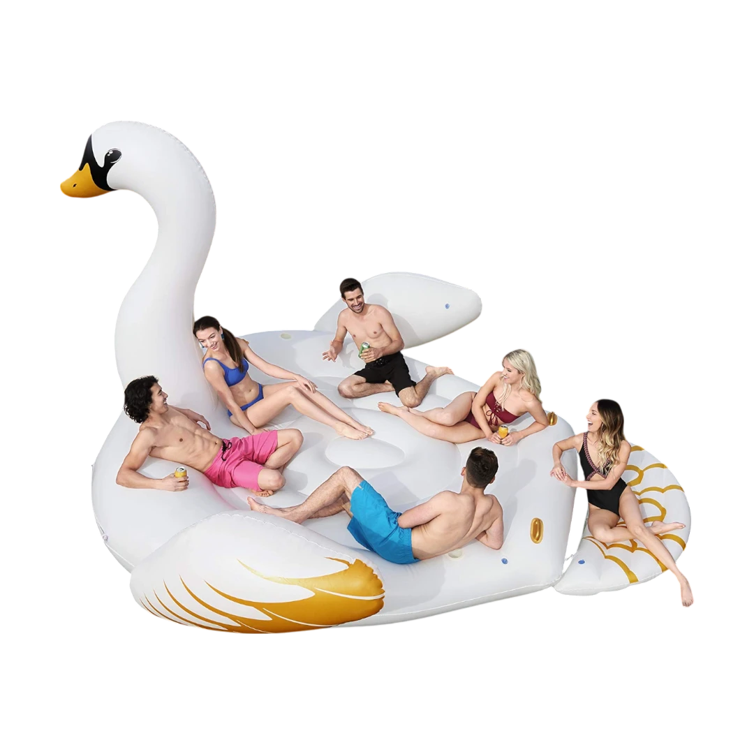 Bestway Giant Swan Pool Float - 6 Persons