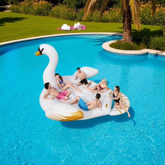 Bestway Giant Swan Pool Float - 6 Persons