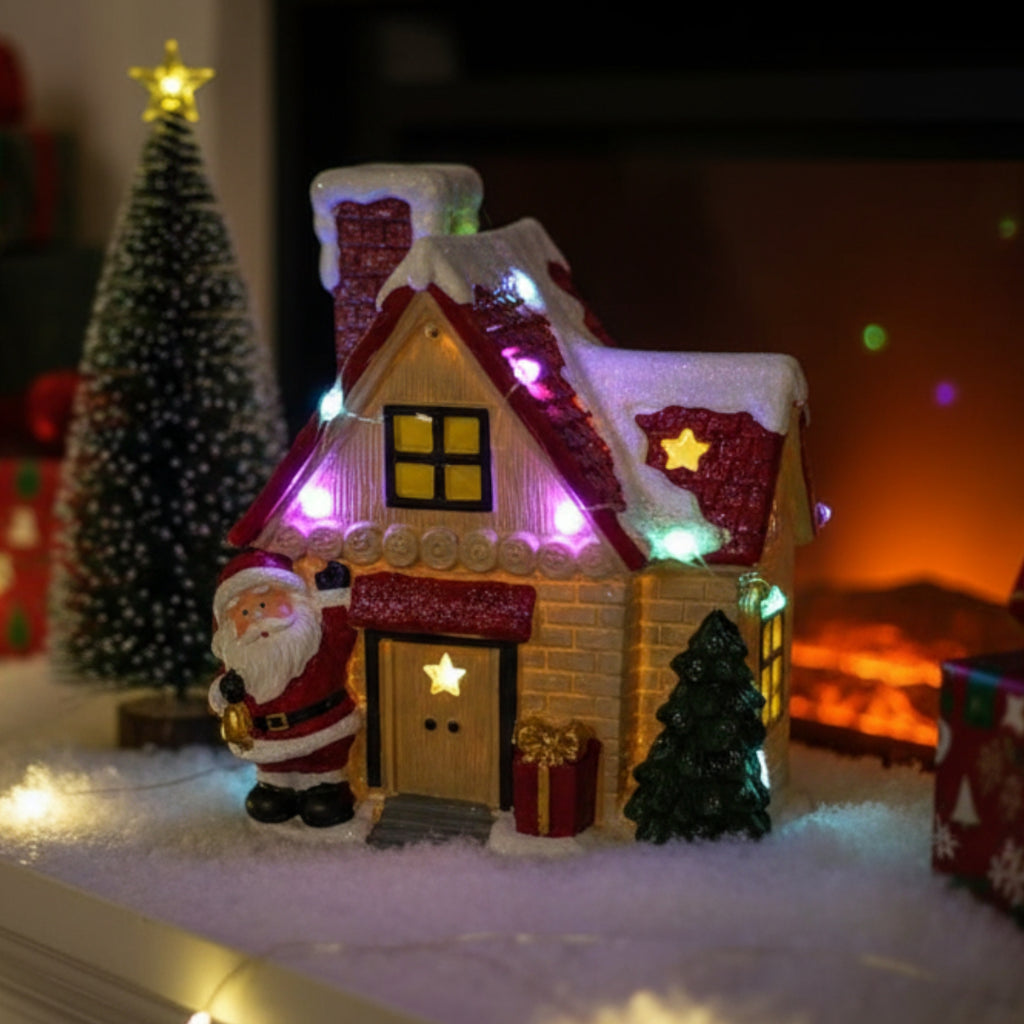 Santa Claus Christmas House Decoration