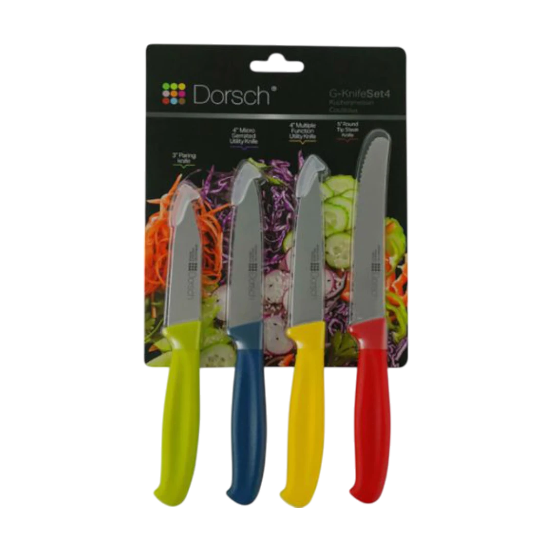 Dorsch German Steel Knife Set - 4 Pcs