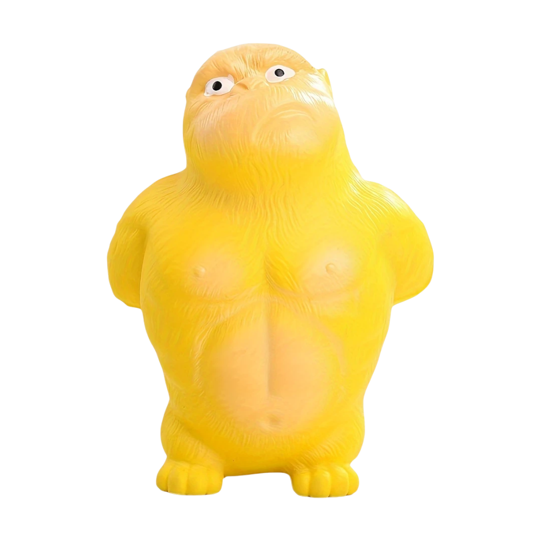 Funny Yellow Monster Toy Figure