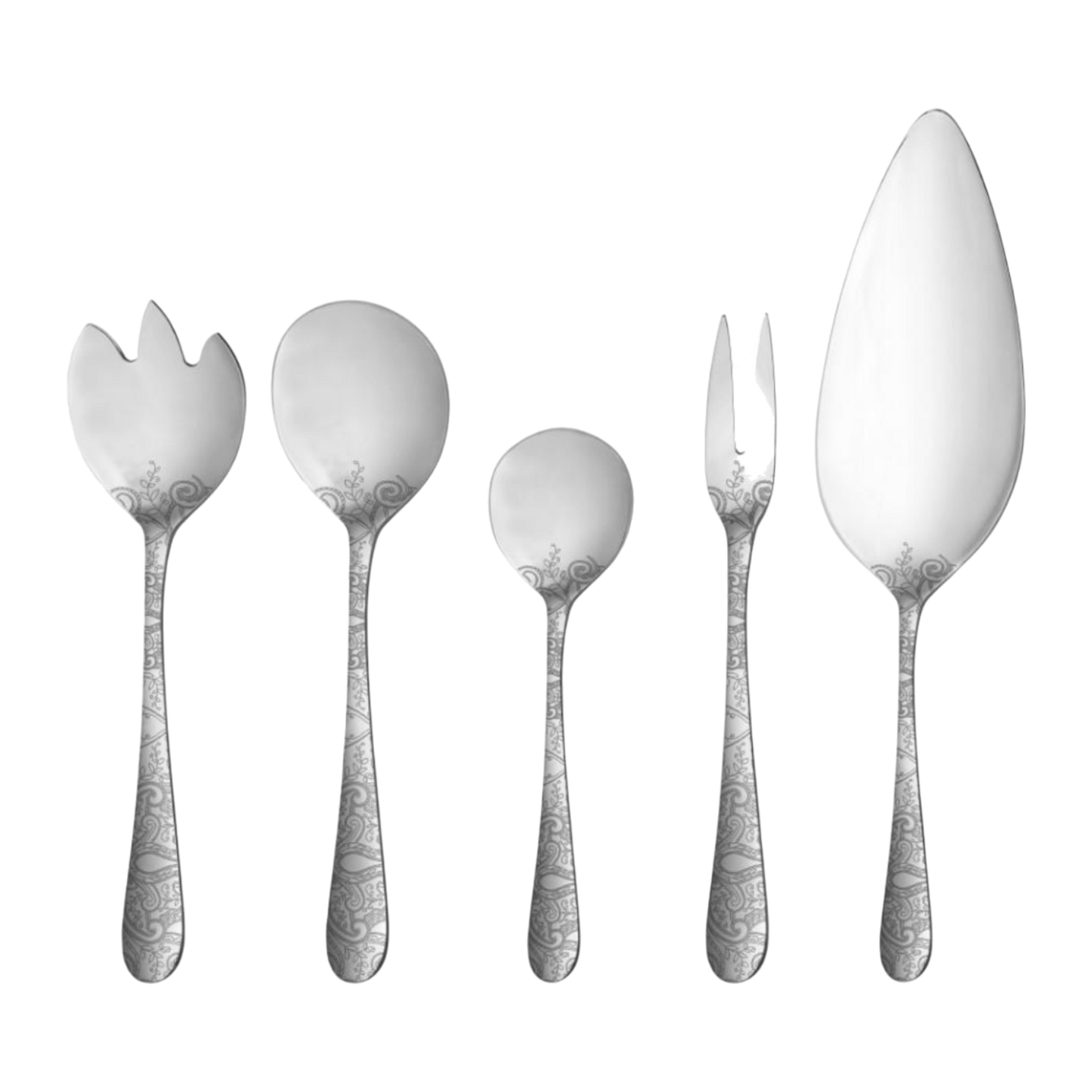 Dorsch Lavanda Elegant Engraved Cutlery Set 72 pcs