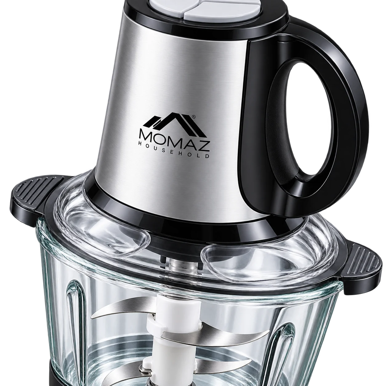 Momaz Household Glass Electric Meat Grinder & Food Chopper – Berlin Series
