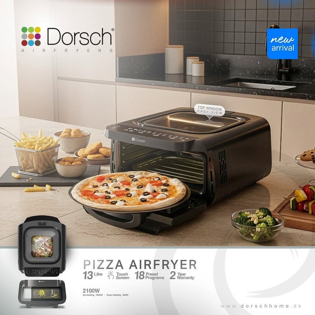Dorsch Pizza Airfryer – 13 Liters