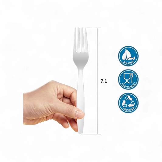 Somoplast Plastic Forks -50Pcs