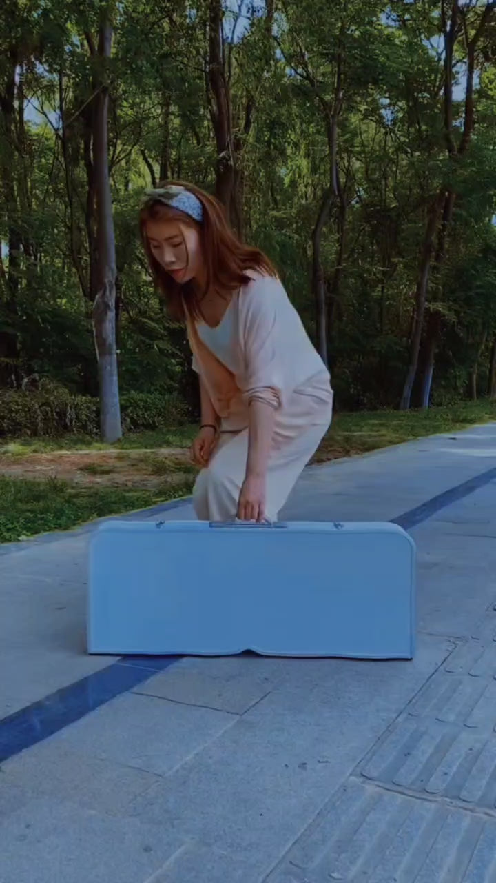 Portable & Foldable Camping Table And Chairs Set