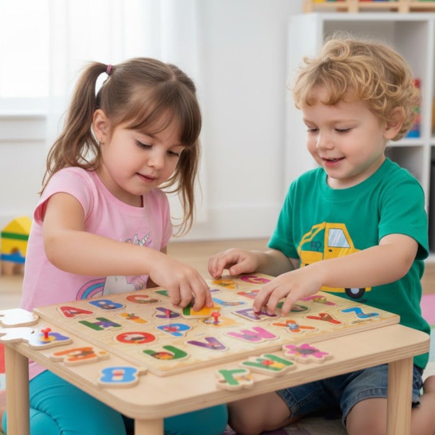 Wooden Alphabet Puzzle - Capital Letters